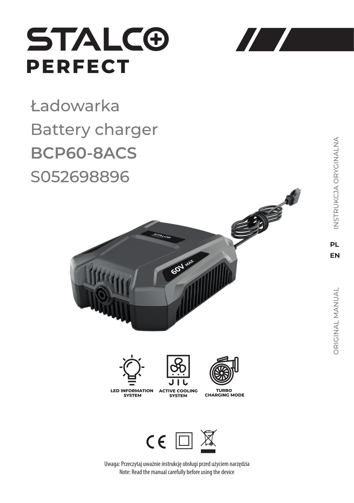 STALCO BCP60-8ACS, S052698896 User guide - ManualMachine.com
