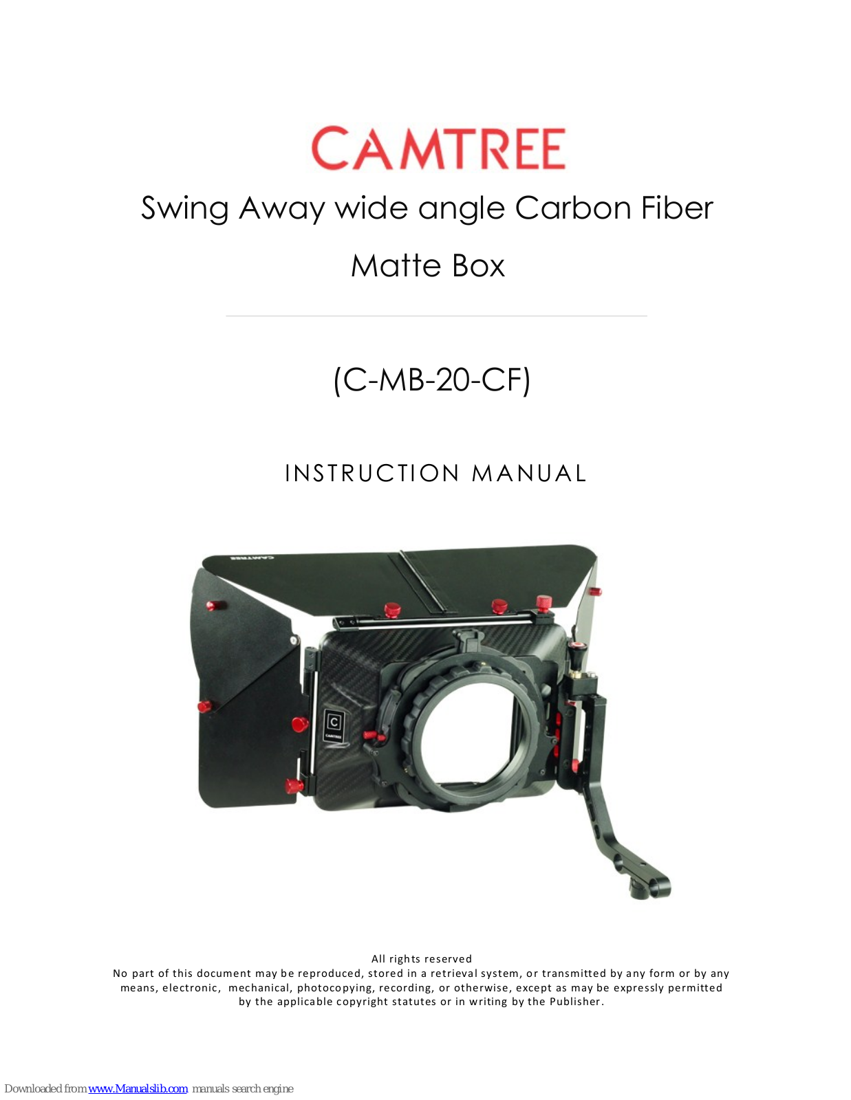 Camtree C-MB-20-CF Instruction Manual