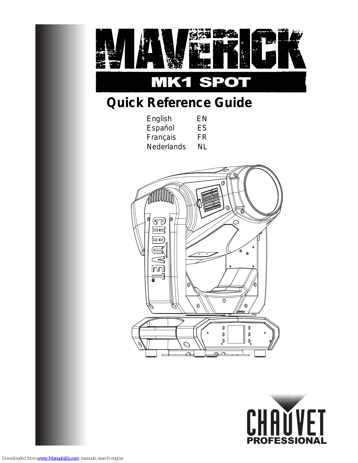 Maverick mk1 spot Quick Reference Manual