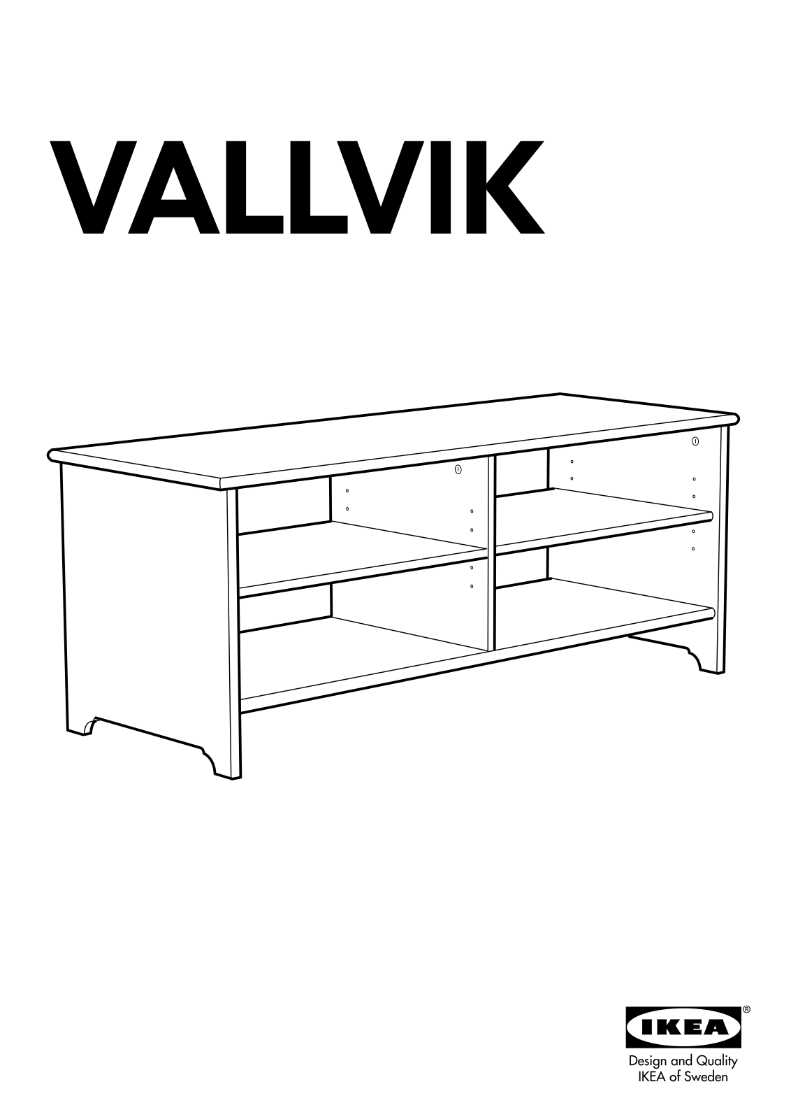 IKEA VALLVIK User Manual