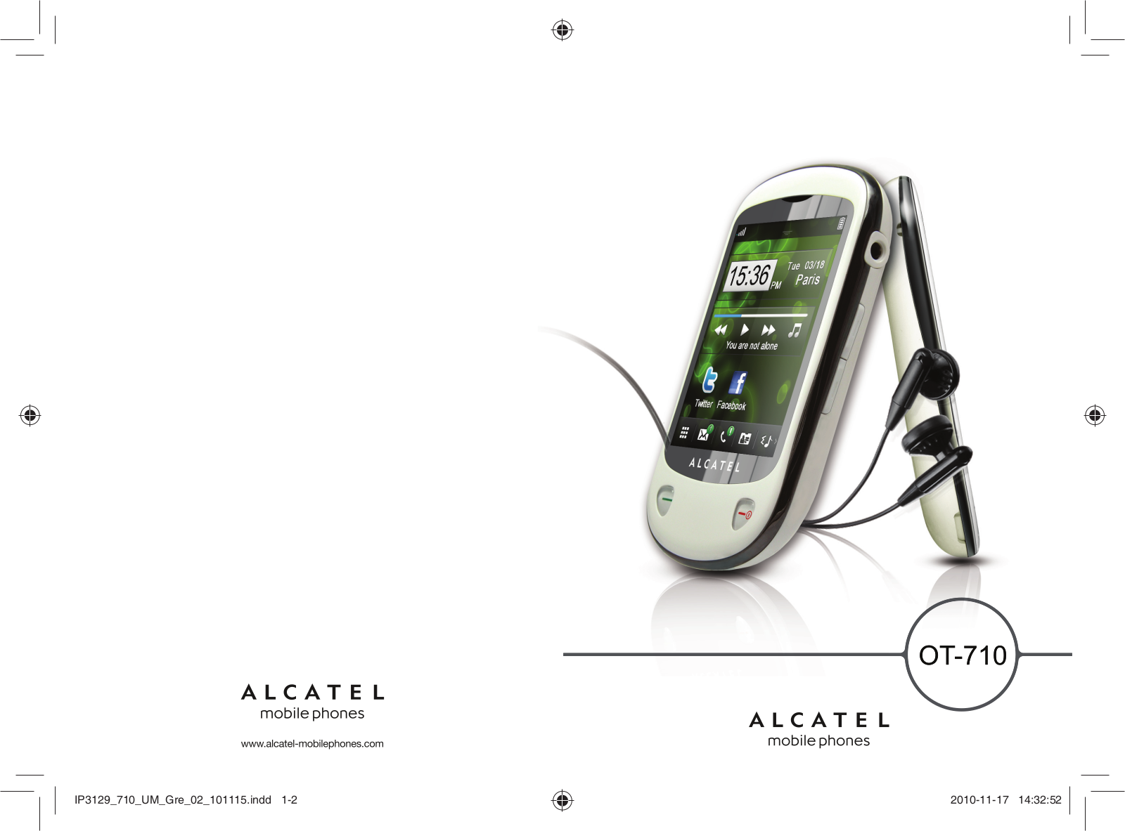 Alcatel OT-710 User Manual