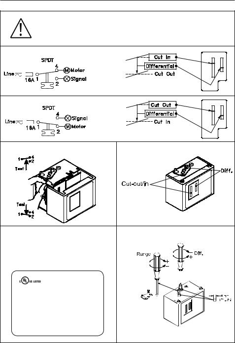 Danfoss KP 1, KP 7W Installation guide