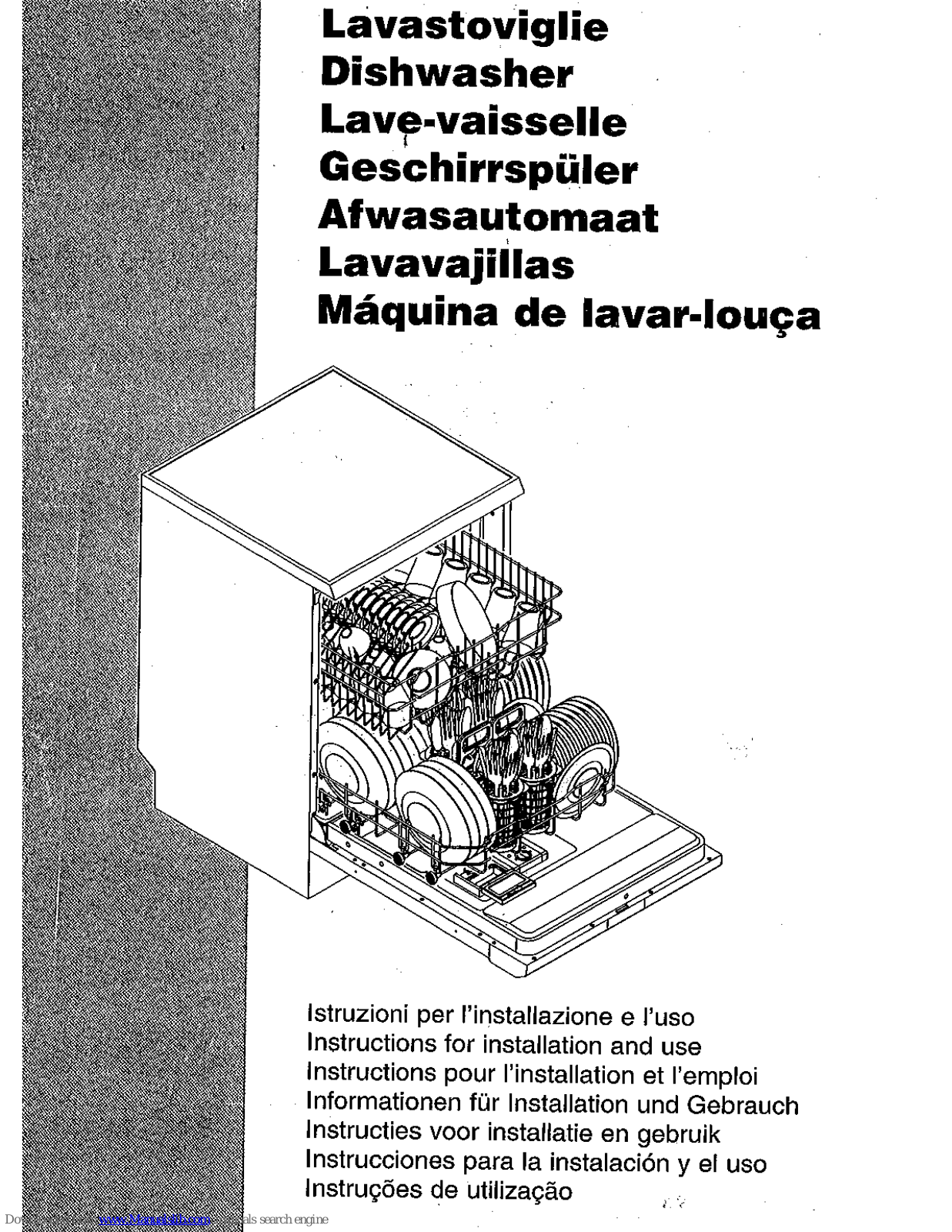 Smeg PL983,PL983X,PL983EB Instructions For Installation And Use Manual