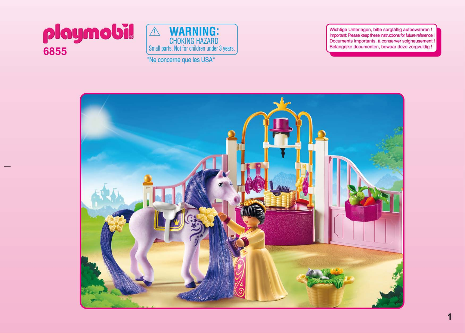 playmobil 6855 Instructions