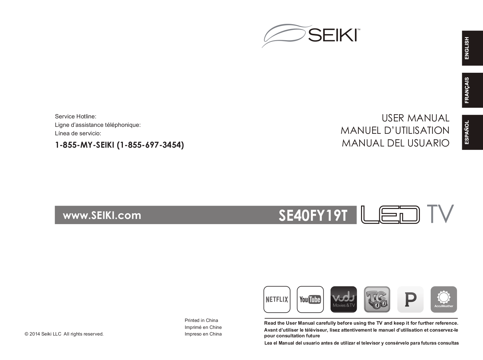 Shenyang Tongfang Multimedia Technology SE40FY19B Users manual