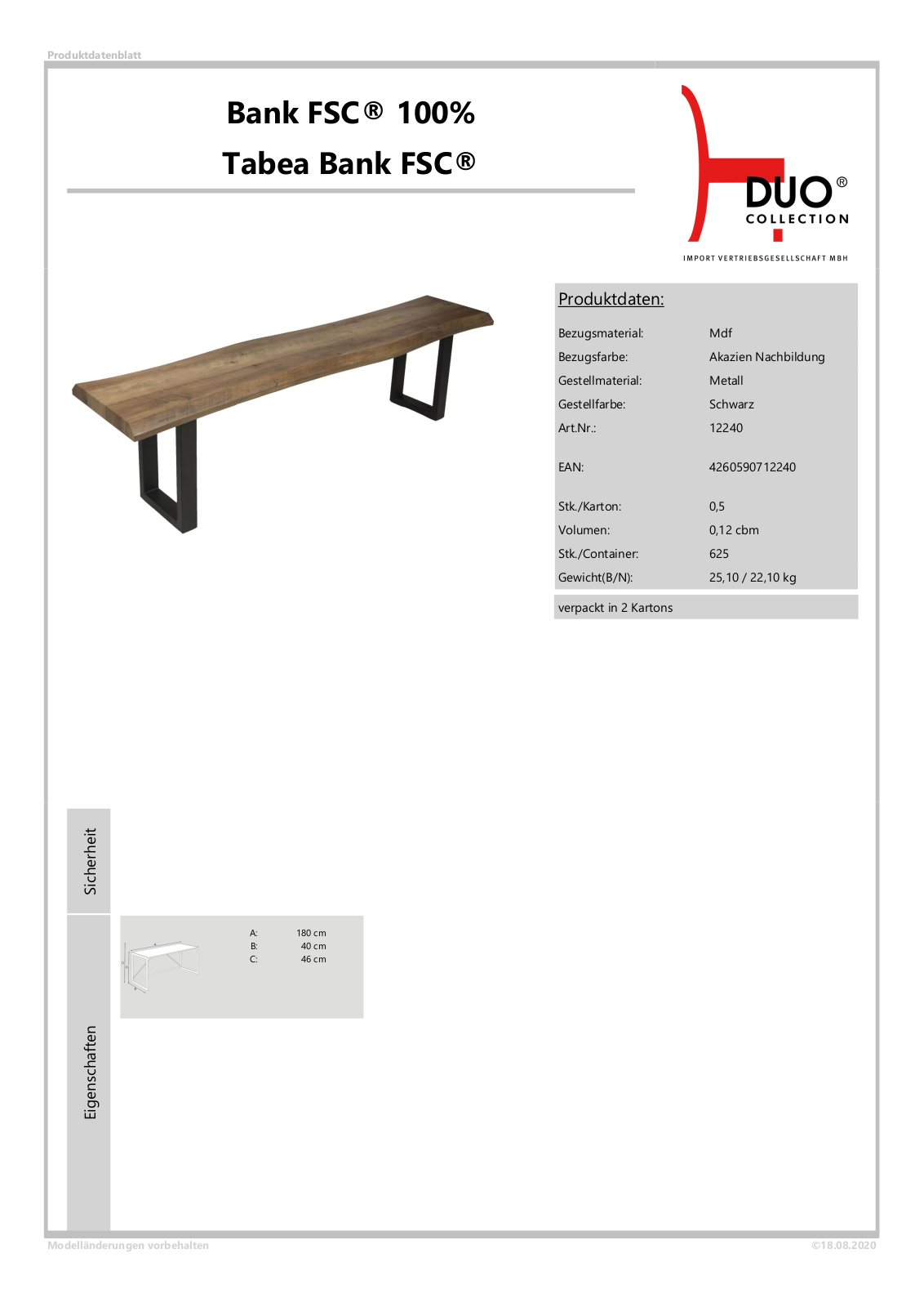 Duo Collection Tabea Assembly instructions