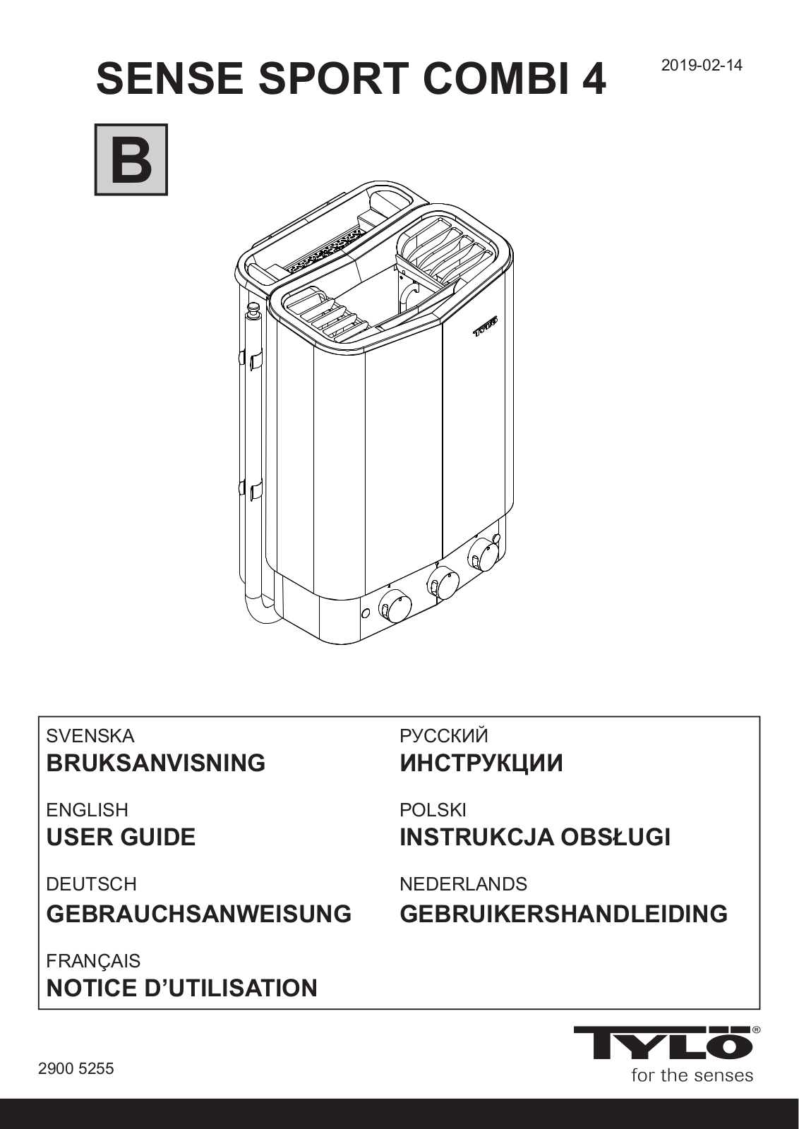 Tylo SENSE SPORT COMBI 4 User Manual