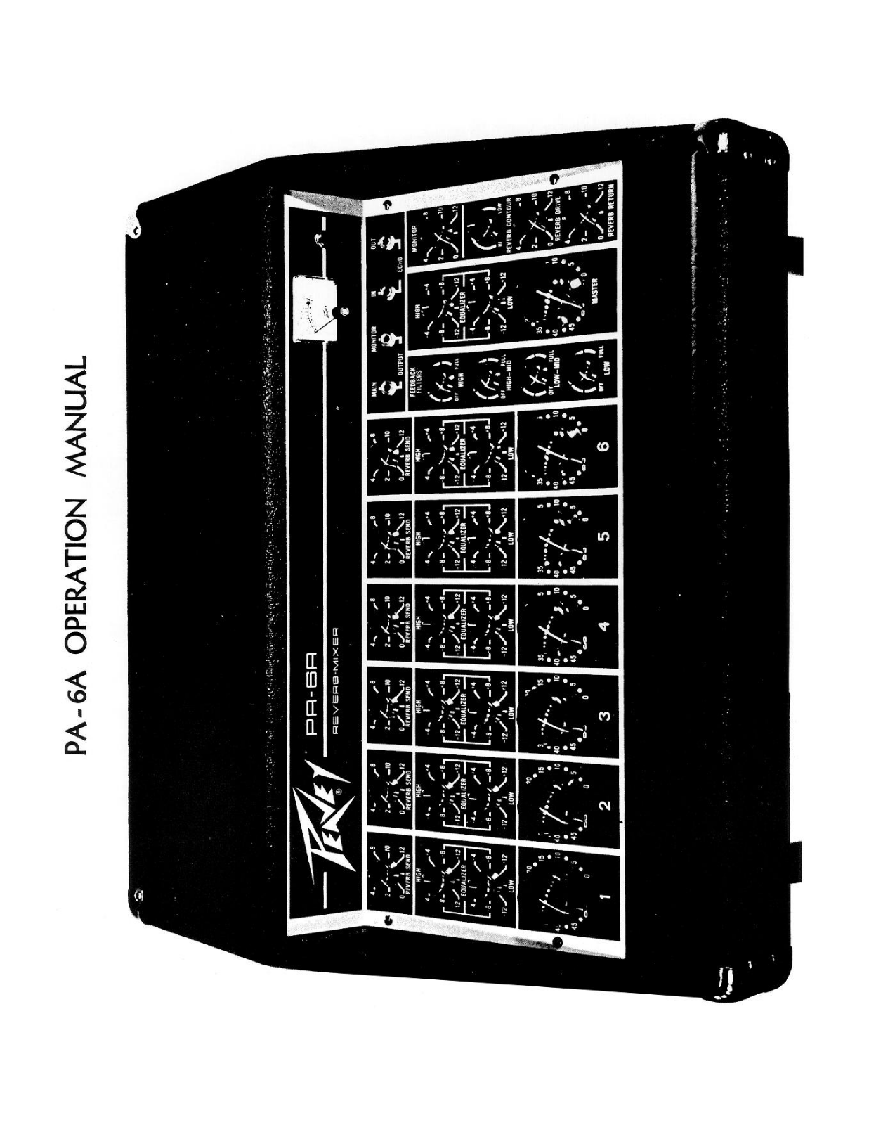 Peavey PA-6A User Manual