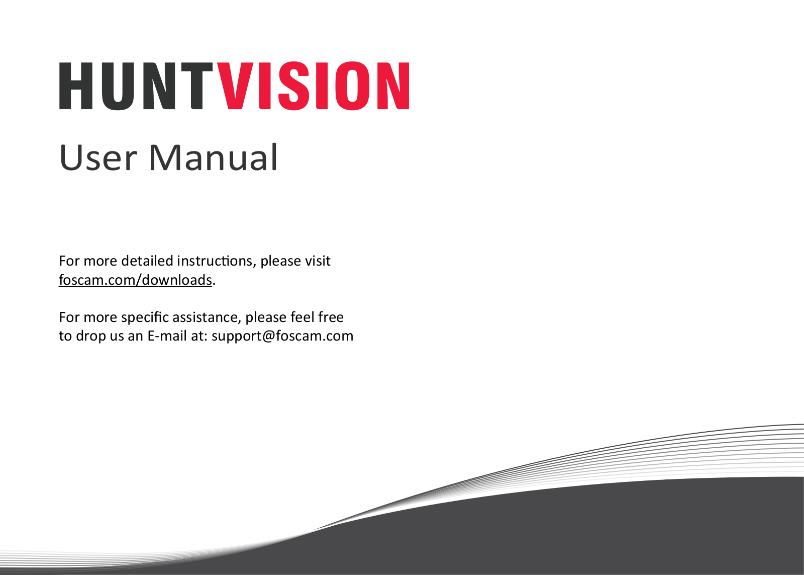 Foscam HUNTVISION P2, HUNTVISION P4 User Manual