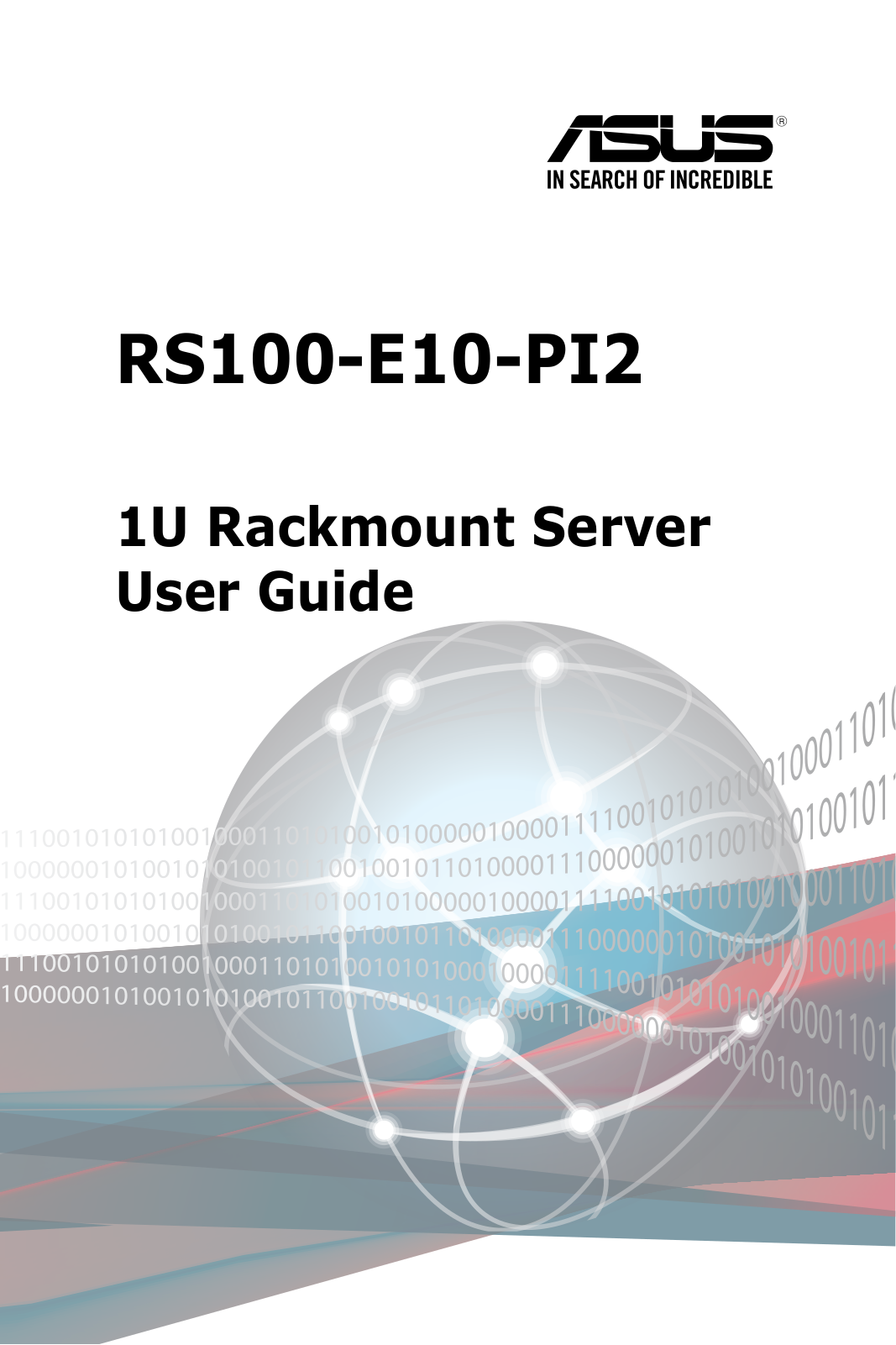 ASUS RS100-E10-PI2 Service Manual