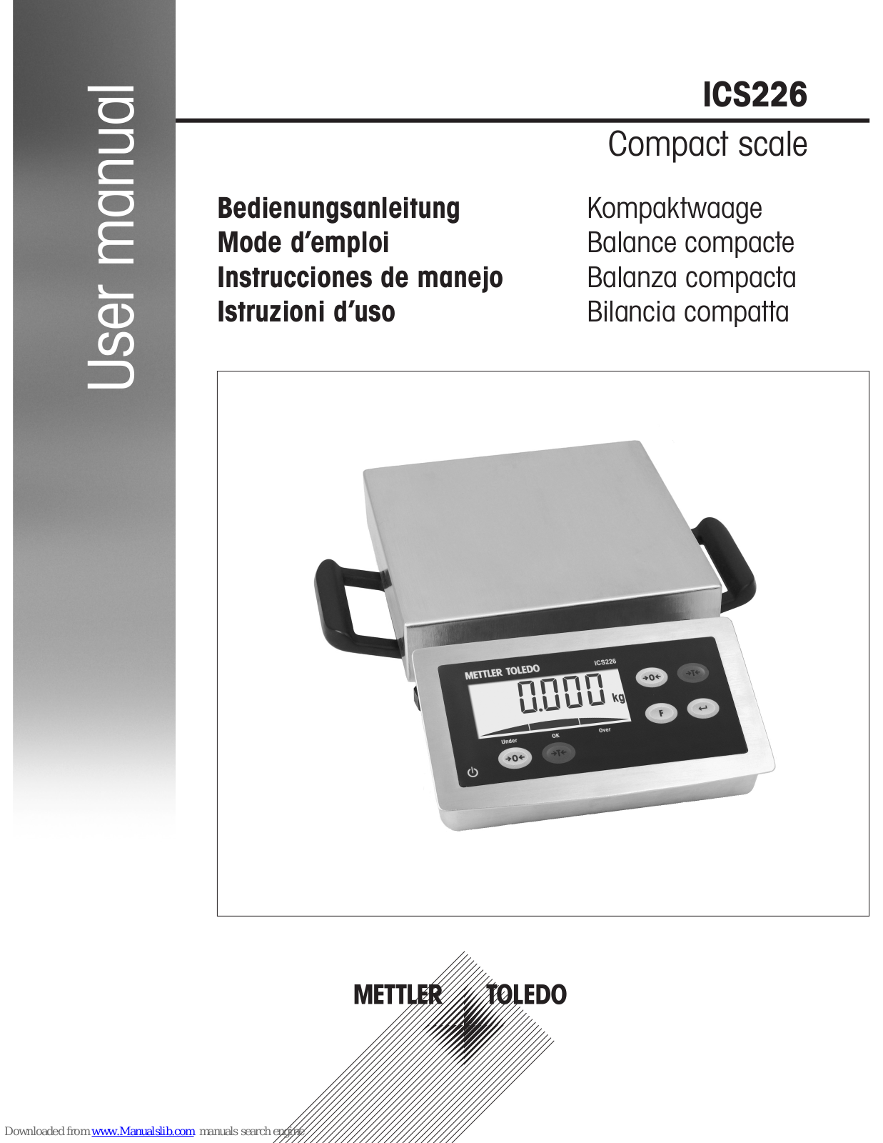 Mettler Toledo ICS226 User Manual