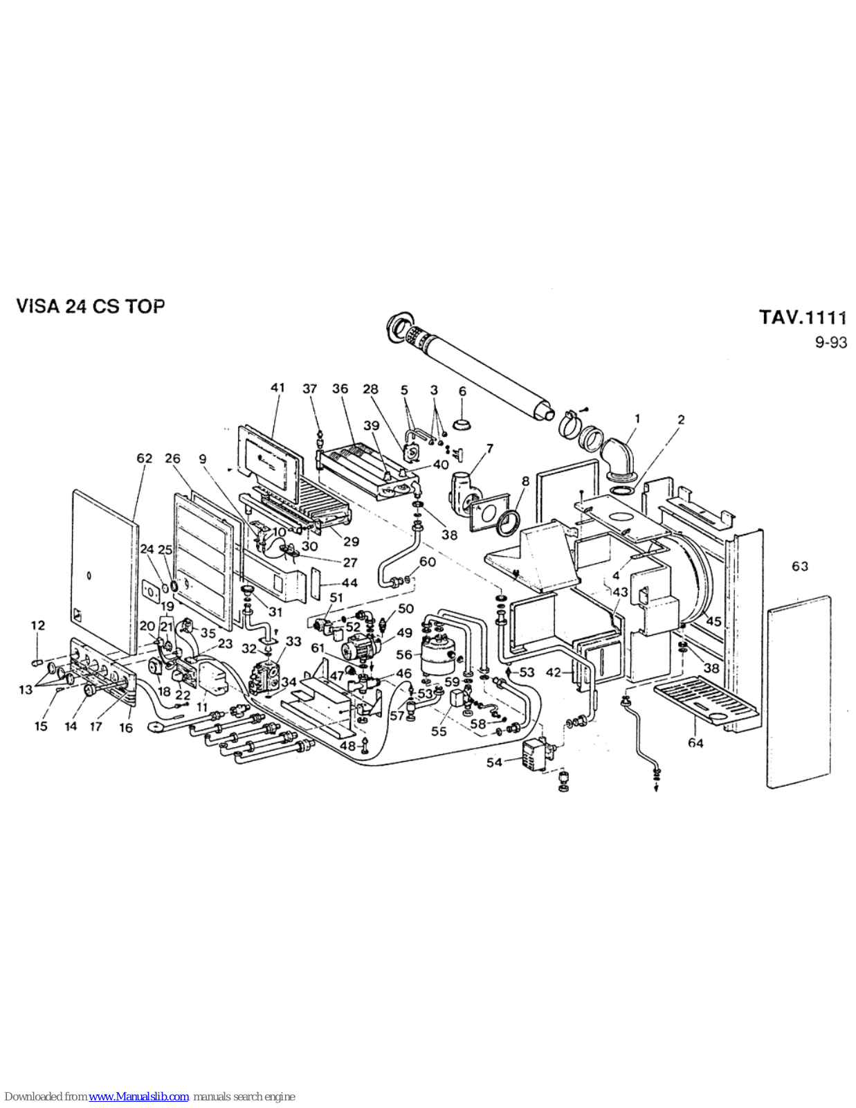 LAMBORGHINI VISA 24 CS TOP - SCHEMA User Manual