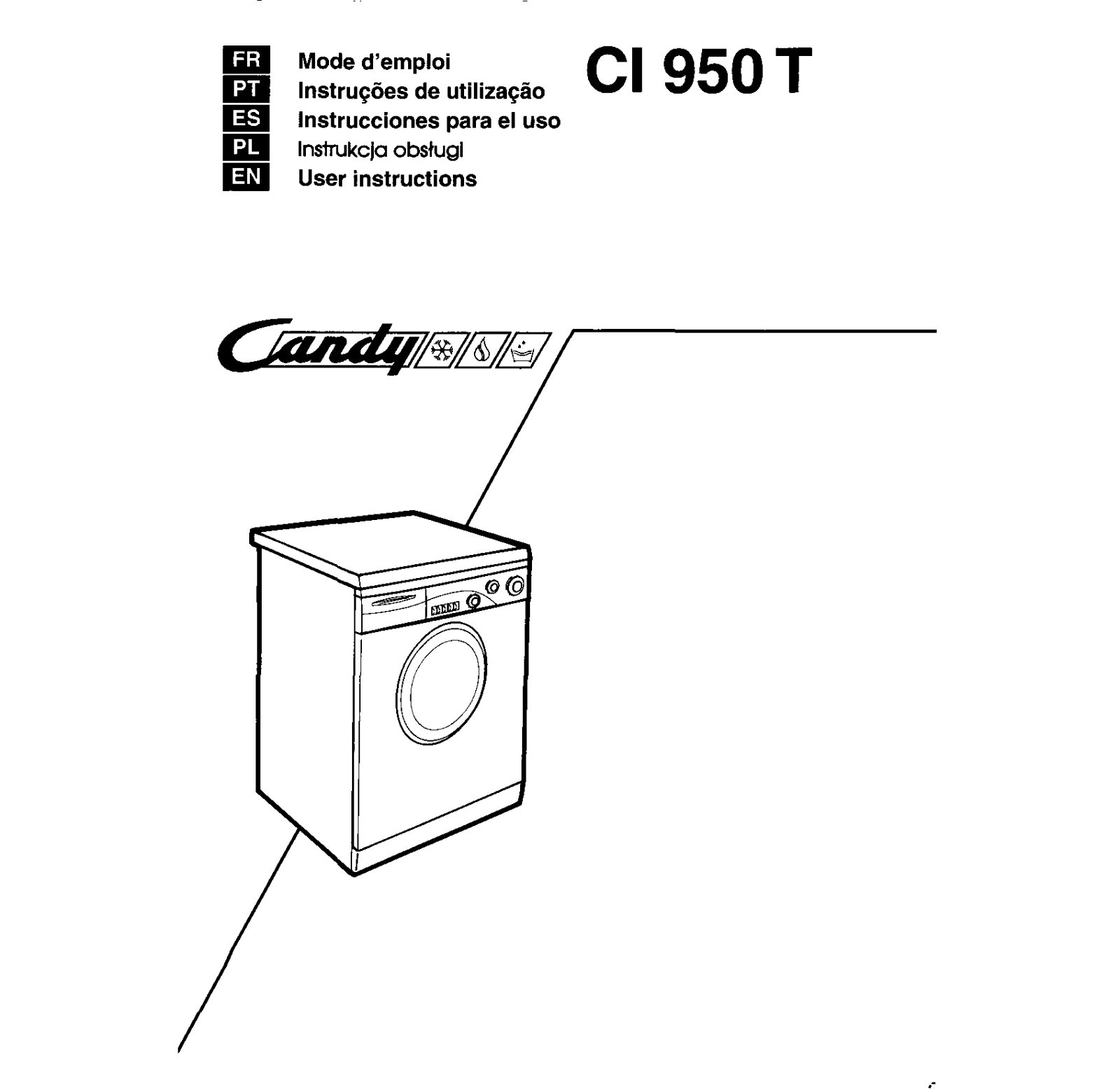 CANDY CI 950 T User Manual