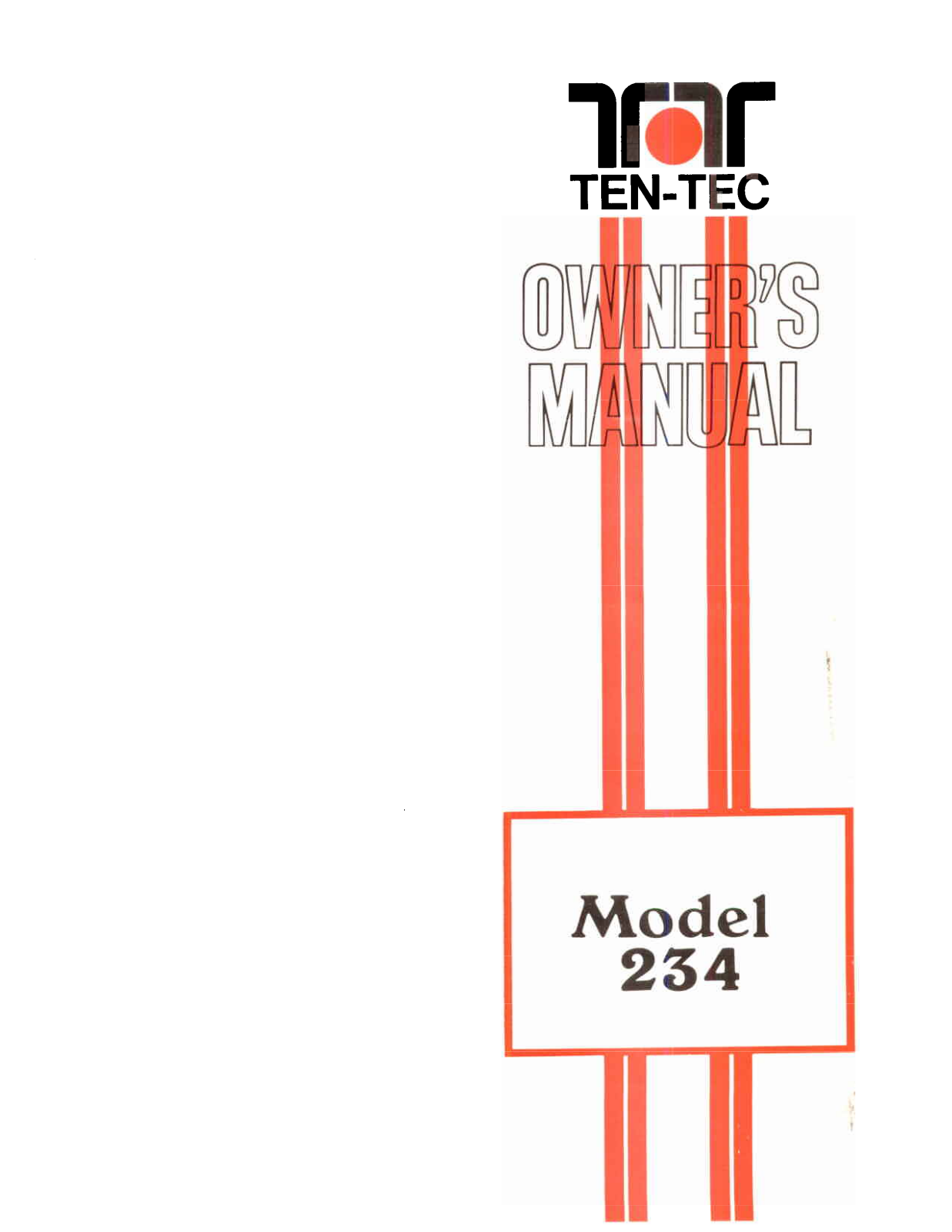 Ten-Tec 234 User guide - ManualMachine.com