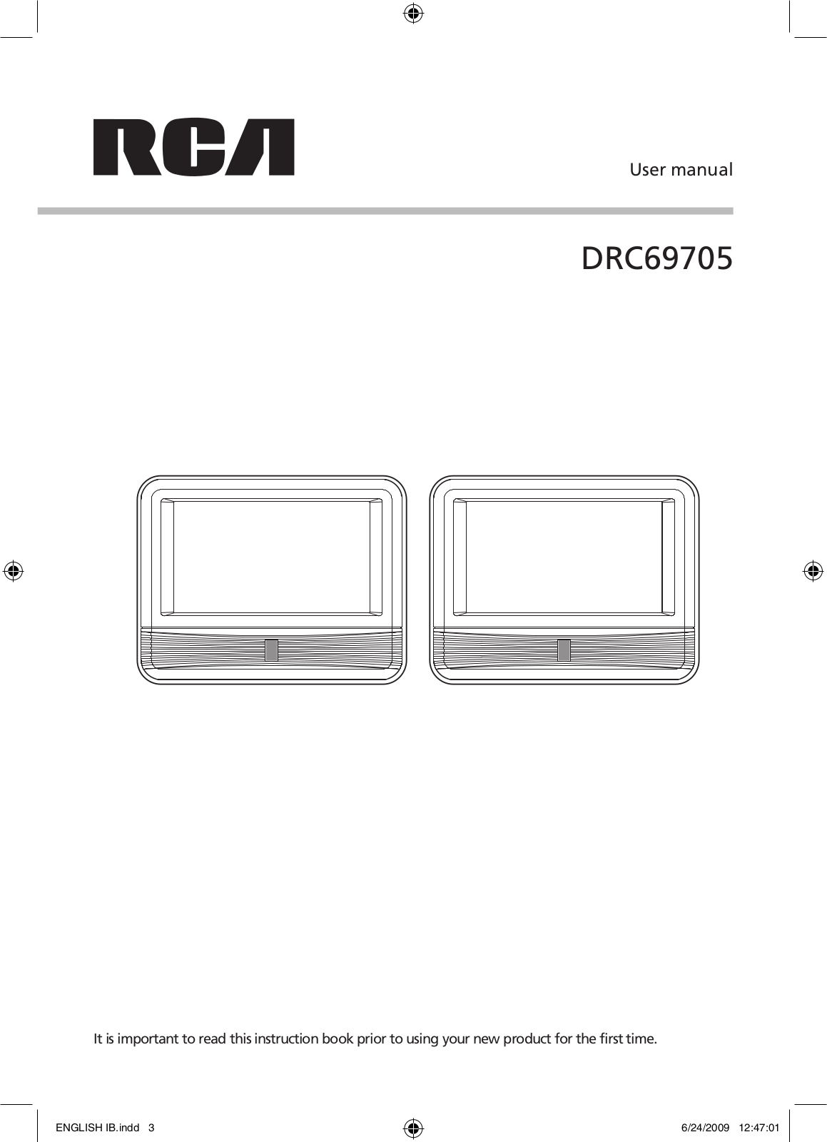 RCA DRC69705 User Manual