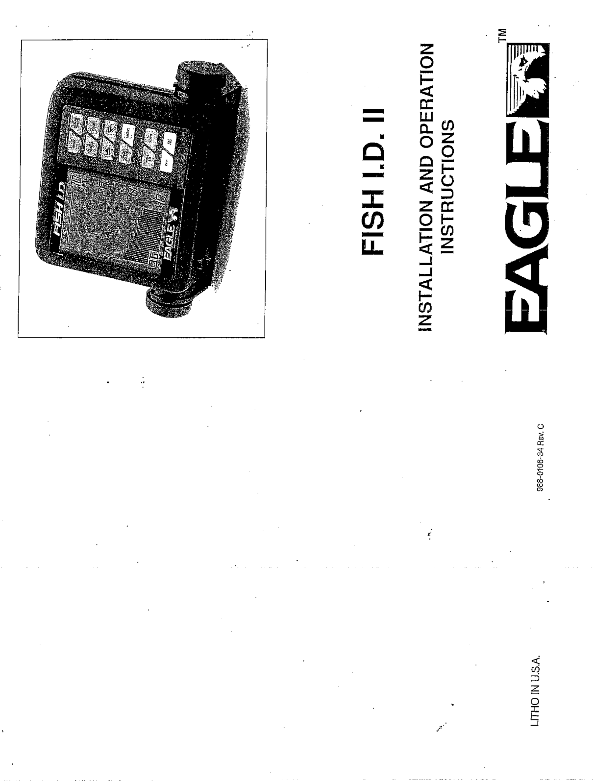 Eagle Electronics Fish I.D. II User Manual