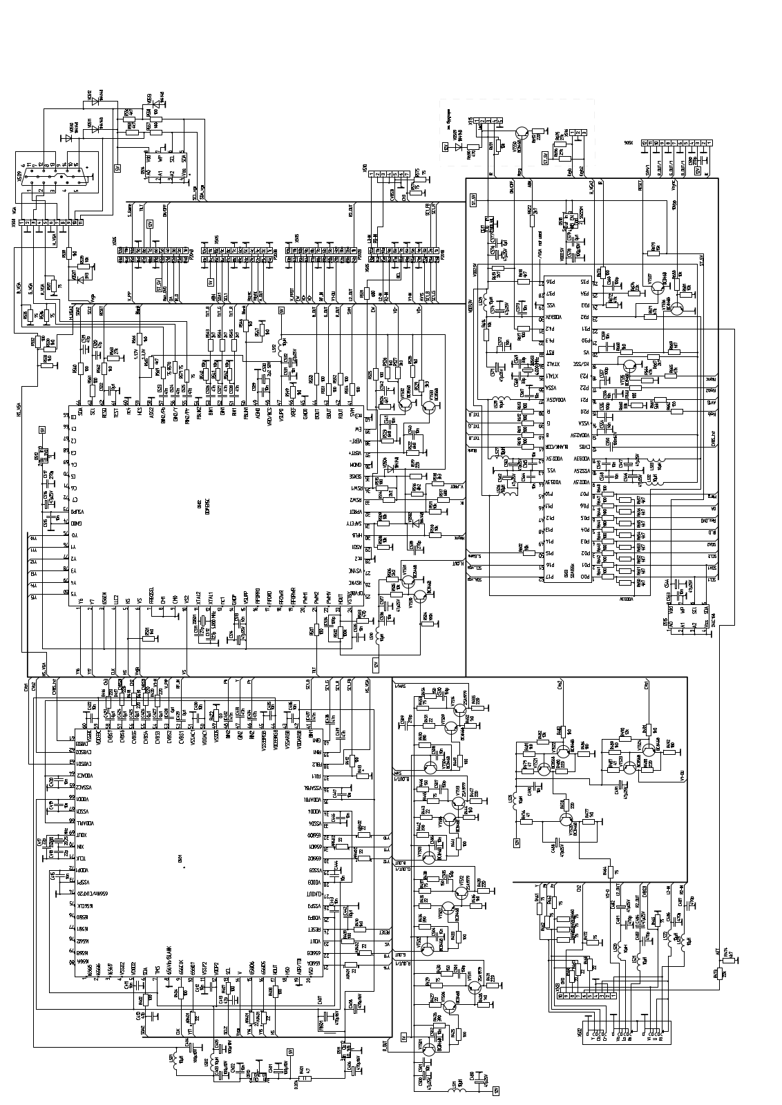 Rolsen C32WS100 Schematic