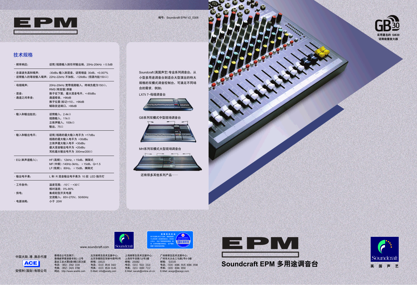 Soundcraft EPM User Manual