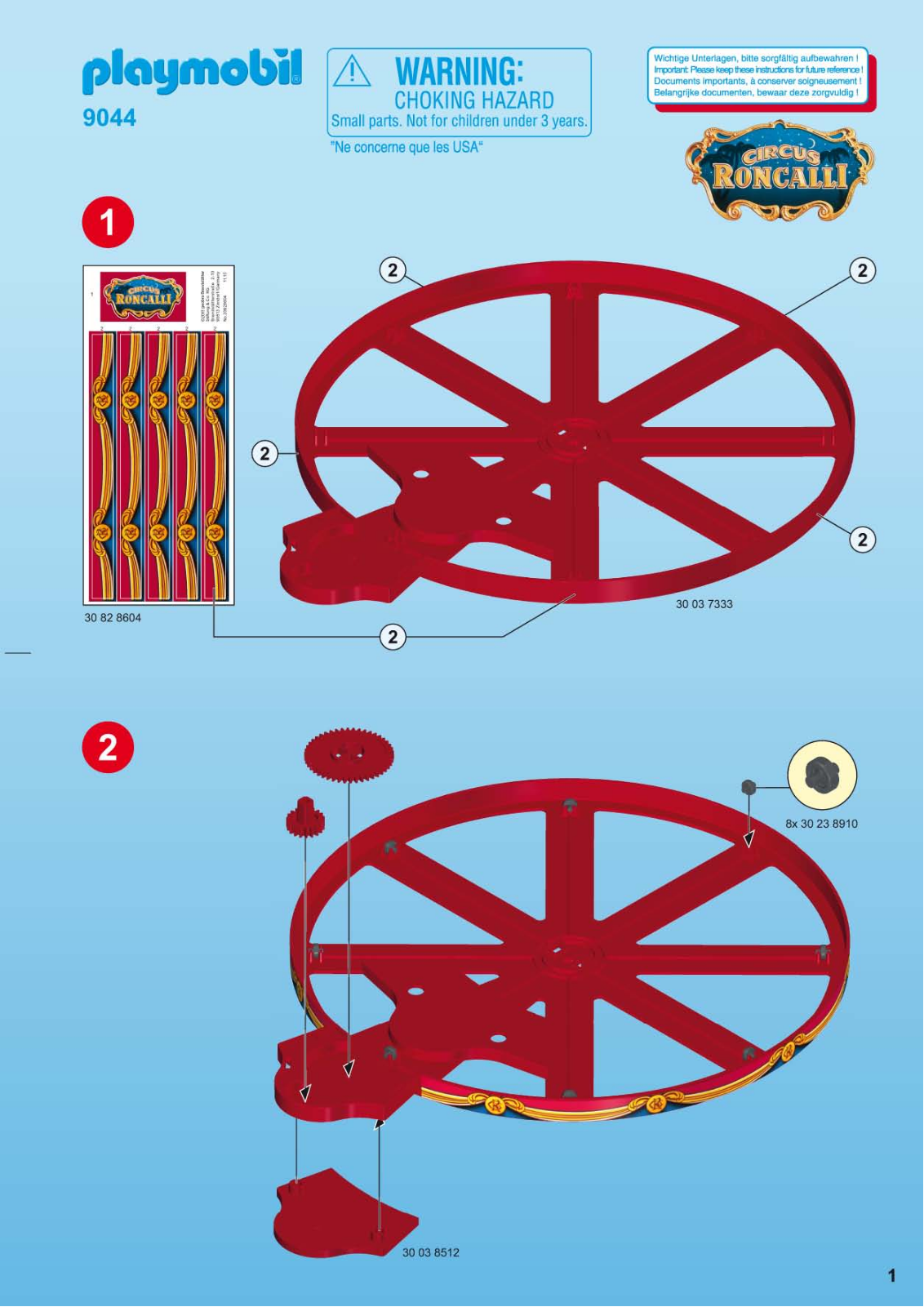 Playmobil 9044 Instructions