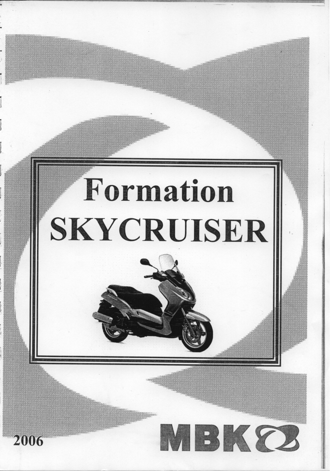 MBK SKYCRUISER User Manual