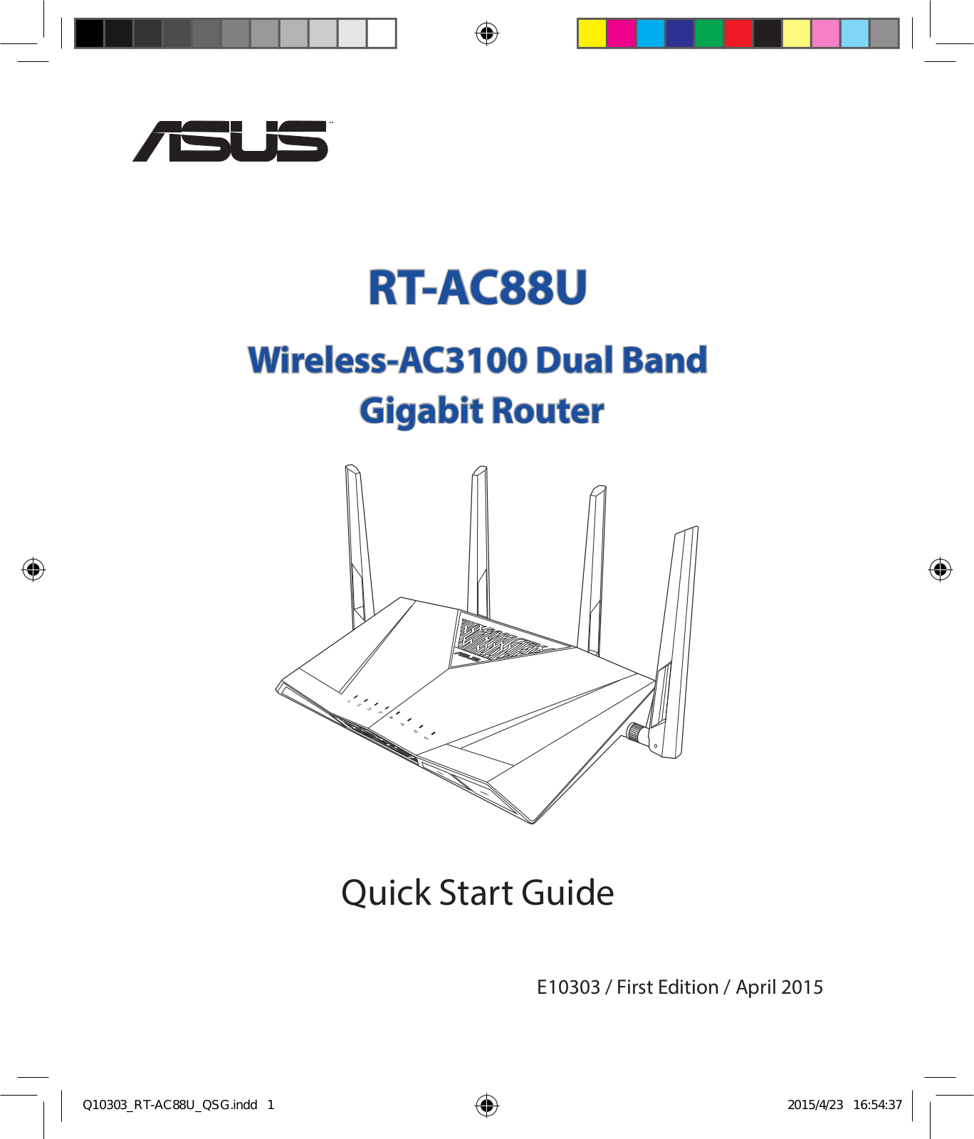 ASUS RT-AC88U, Wireless-AC3100 User Manual