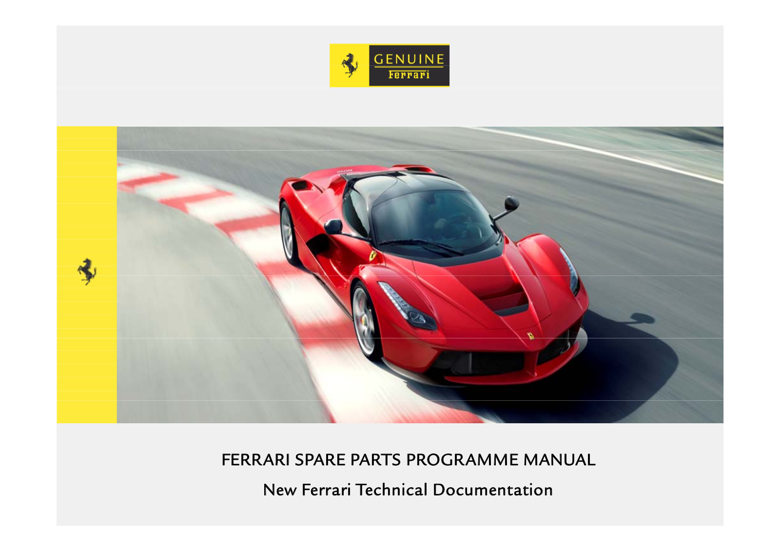 Ferrari F12 User Manual