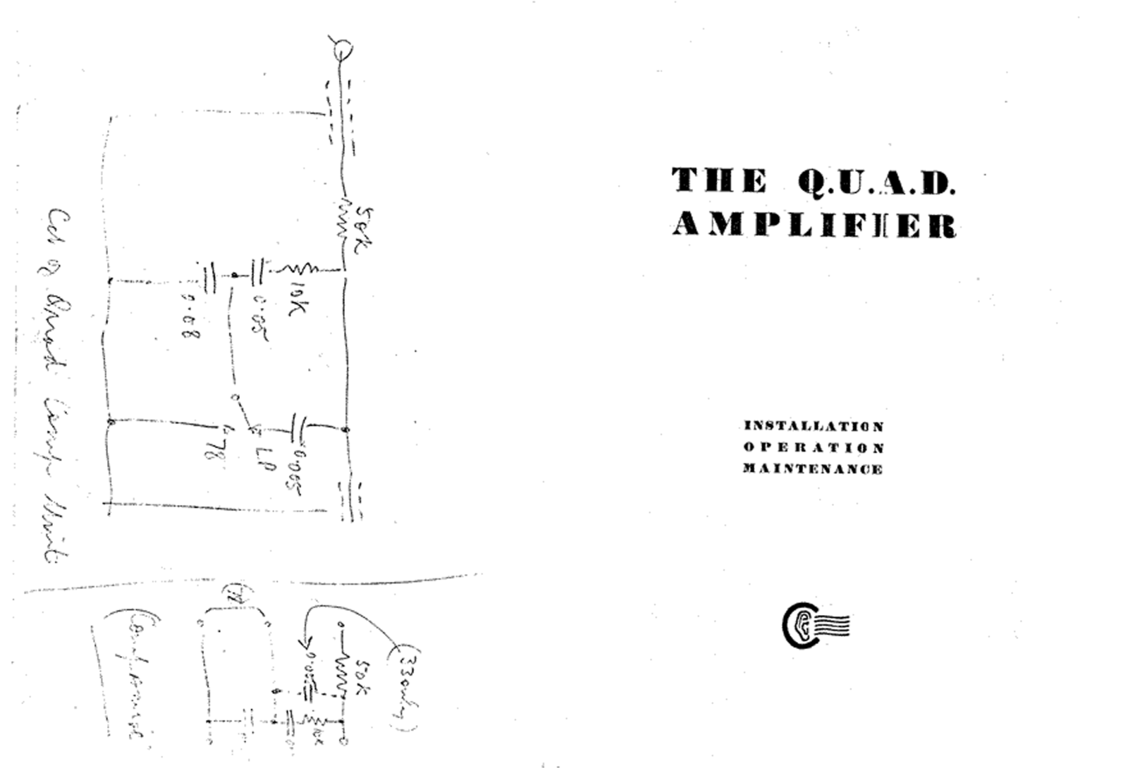 Quad I Owners manual