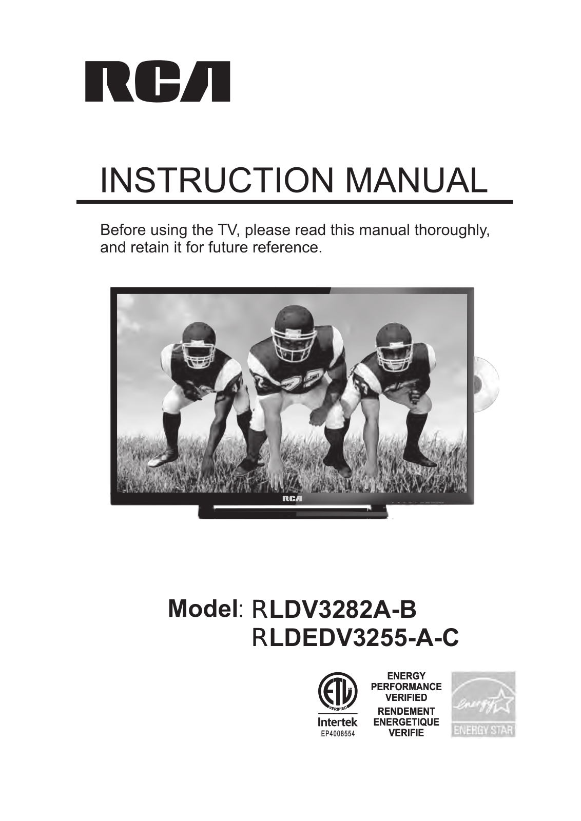 Curtis RLDEDV3255-A-C User Manual