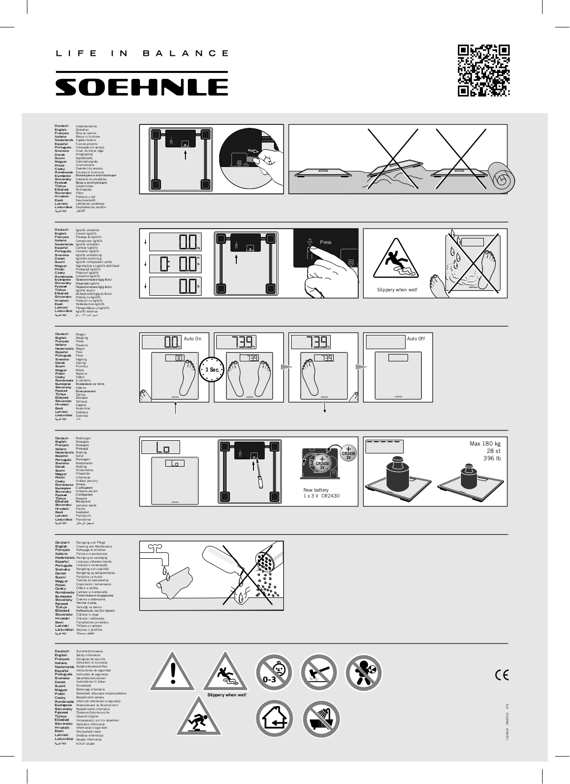 SOEHNLE 63855 Instruction Manual