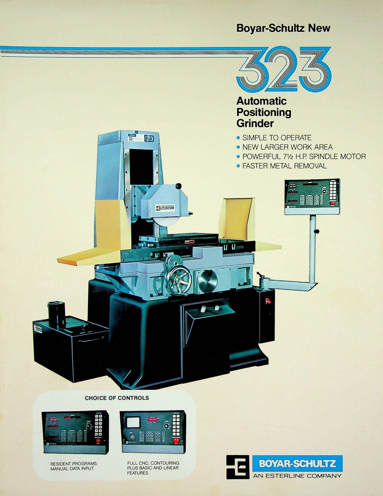 Boyar Schultz 323 Automatic Positioning Grinder Sanders/Grinders - ManualMachine.com