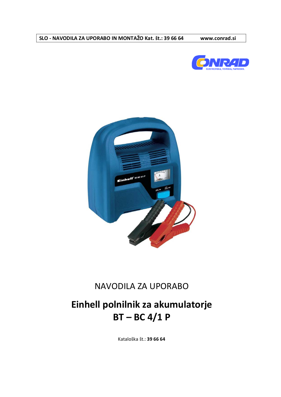 Einhell 39 66 64 Operating Instructions