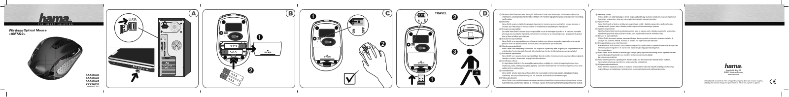 HAMA AM-7200 User Manual