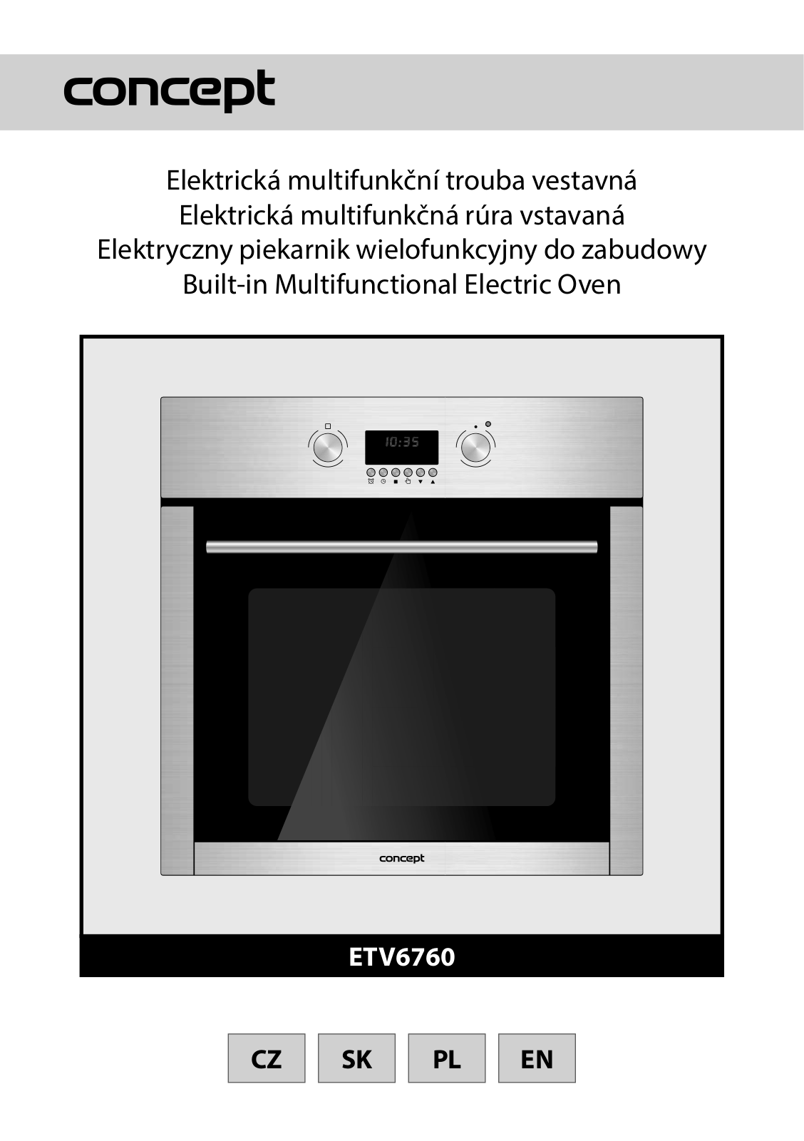 Concept ETV6760 User Manual