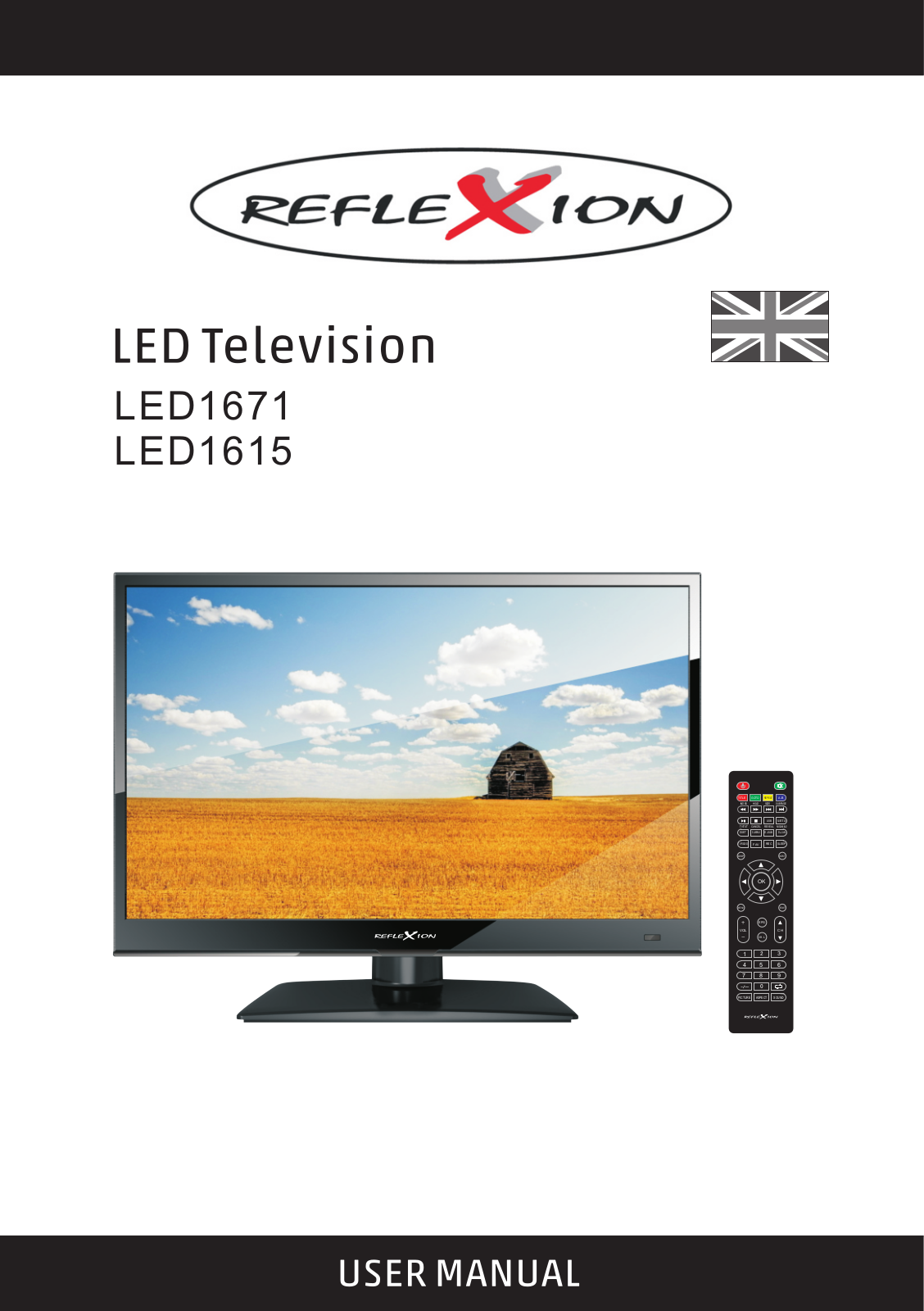 Reflexion LED1615, LED1671 User manual