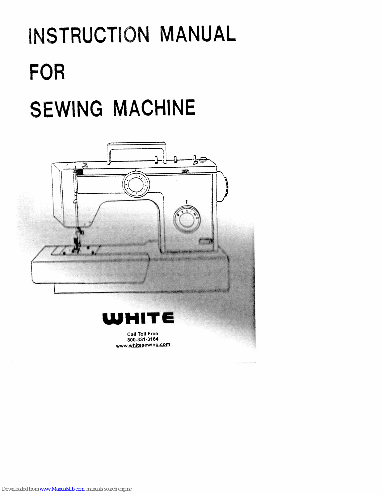 White Sewing 1788, 1888 Instruction Manual - ManualMachine.com