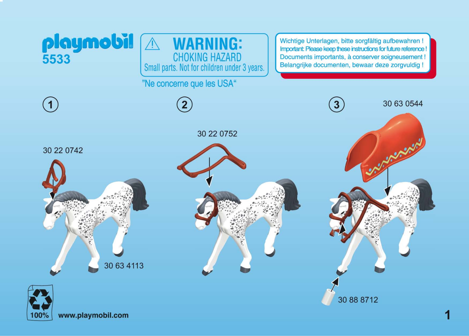 Playmobil 5533 Instructions