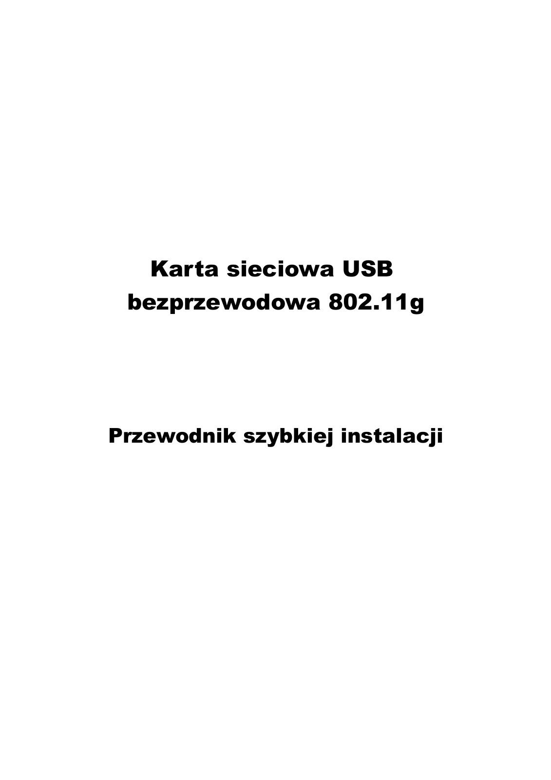 Emtec ADAPTER WIFI WI200 Quick installation guide