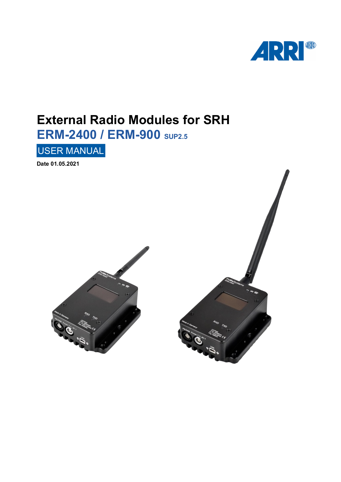 ARRI ERM-2400, ERM-900 User Manual