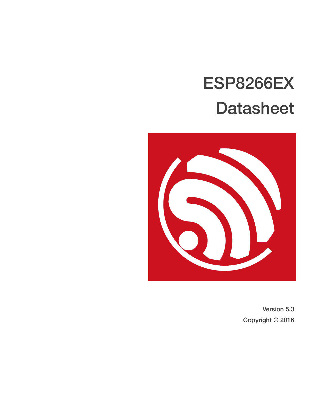 Espressif ESP-WROOM-02 User Manual