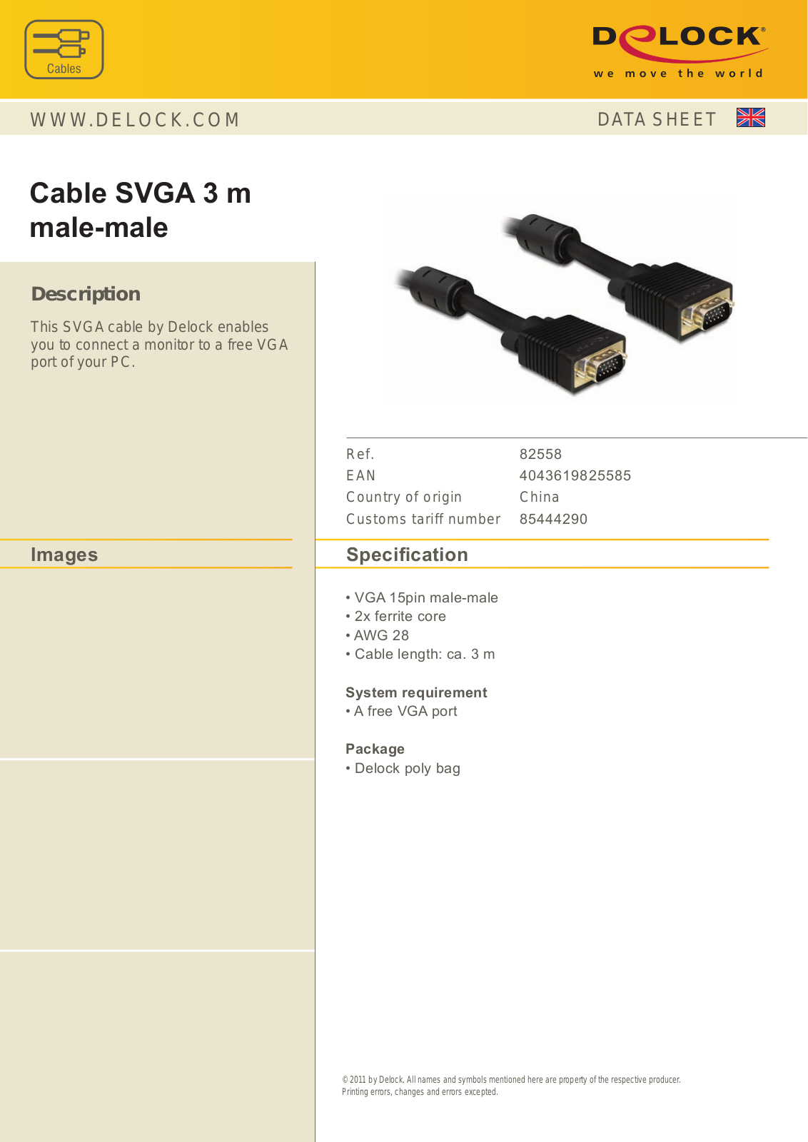 DeLOCK 82558 User Manual