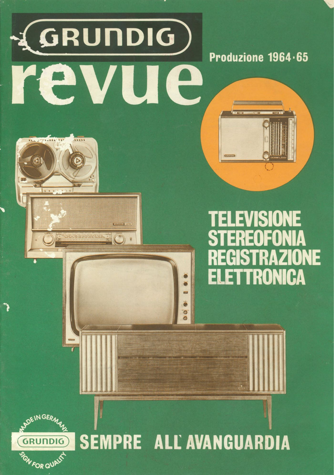 Grundig Revue-1964-65 Schematic