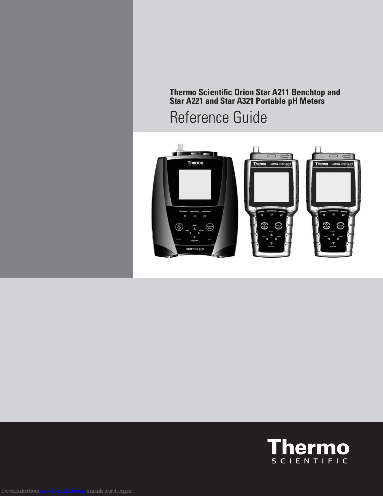 Thermo Scientific Orion Star A211, Star A321, Orion Star A221 Reference Manual - ManualMachine.com
