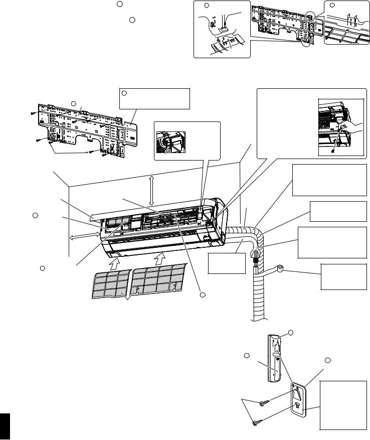 Daikin FTXR28EV1B, FTXR42EV1B, FTXR50EV1B Installation manuals