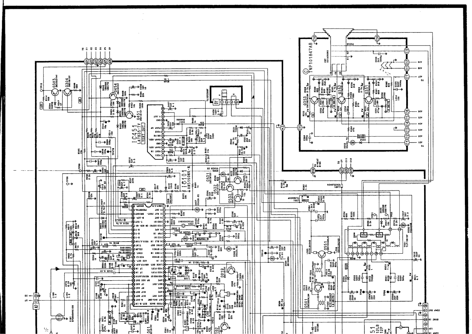 Panasonic 1 CT2161 Service Manual