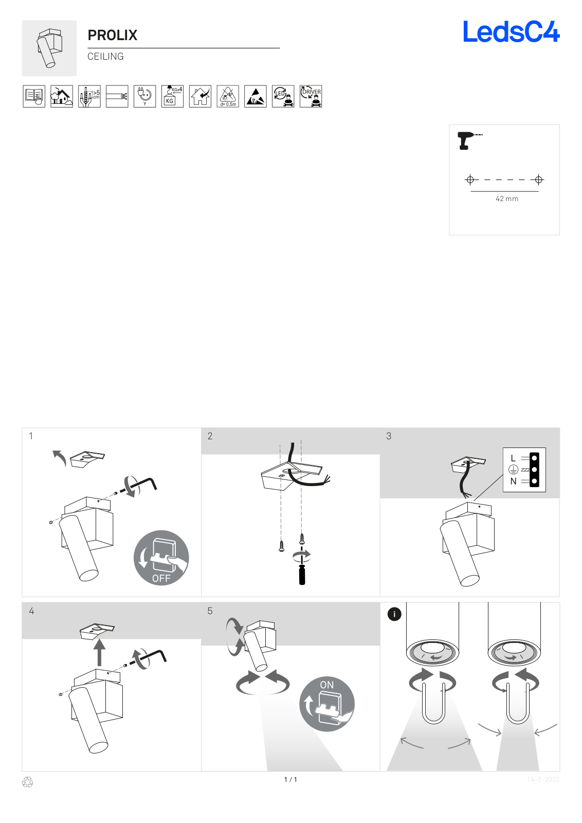 LEDS-C4 LX634, LX631, LX624 User guide - ManualMachine.com