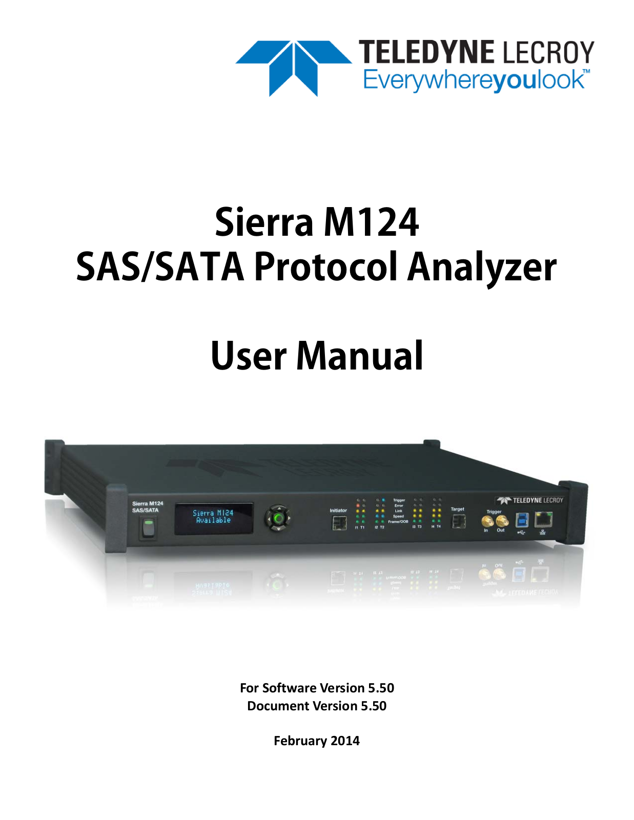 Teledyne M124 User Manual