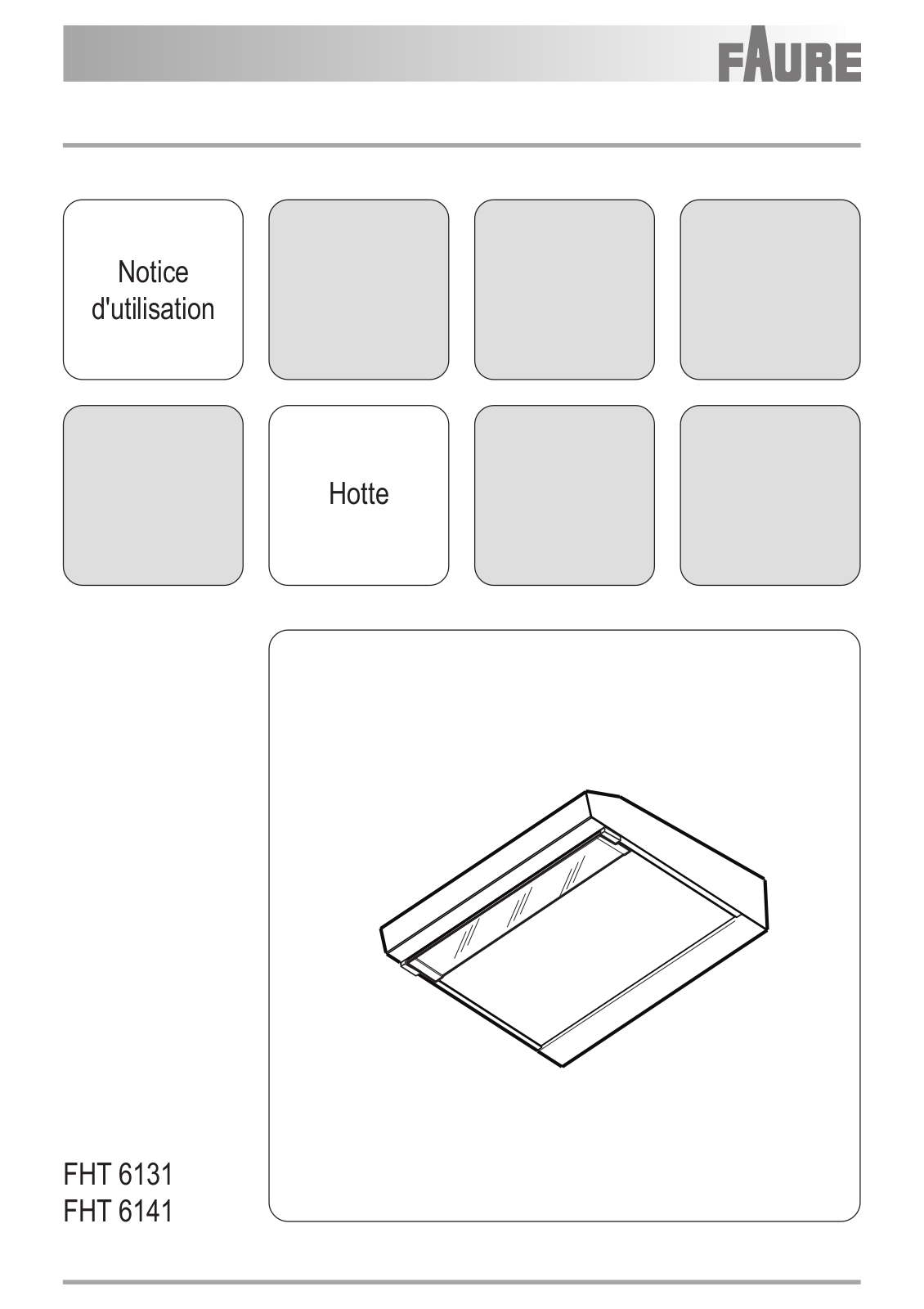 Faure FHT6131X User Manual