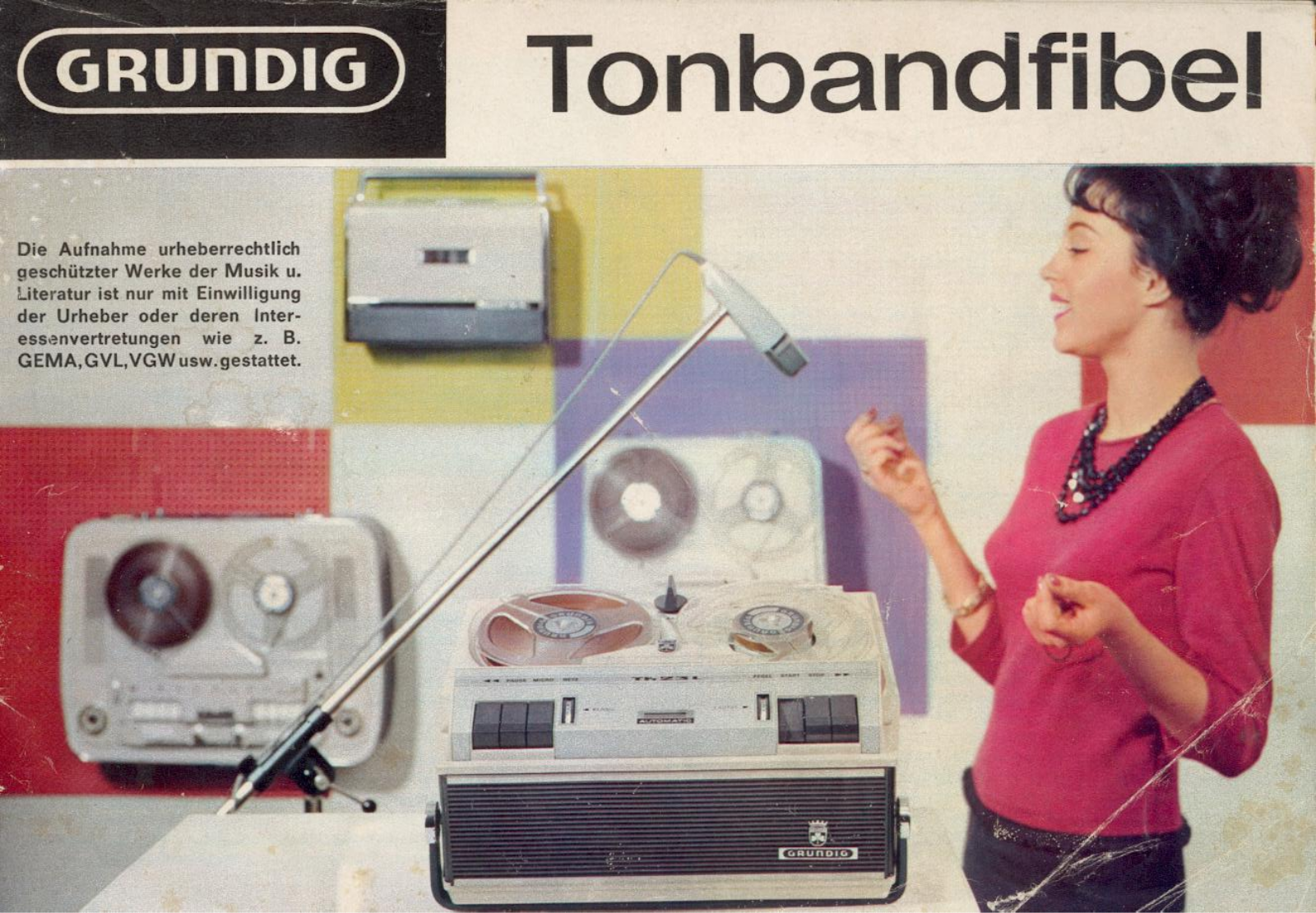 Grundig Tonbandfibel-1965 Schematic