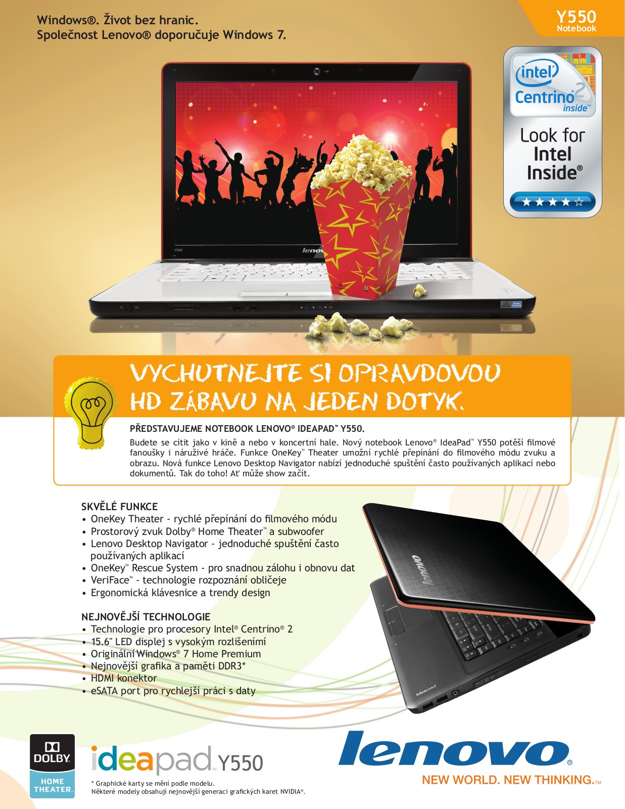 Lenovo IdeaPad Y550 User Manual