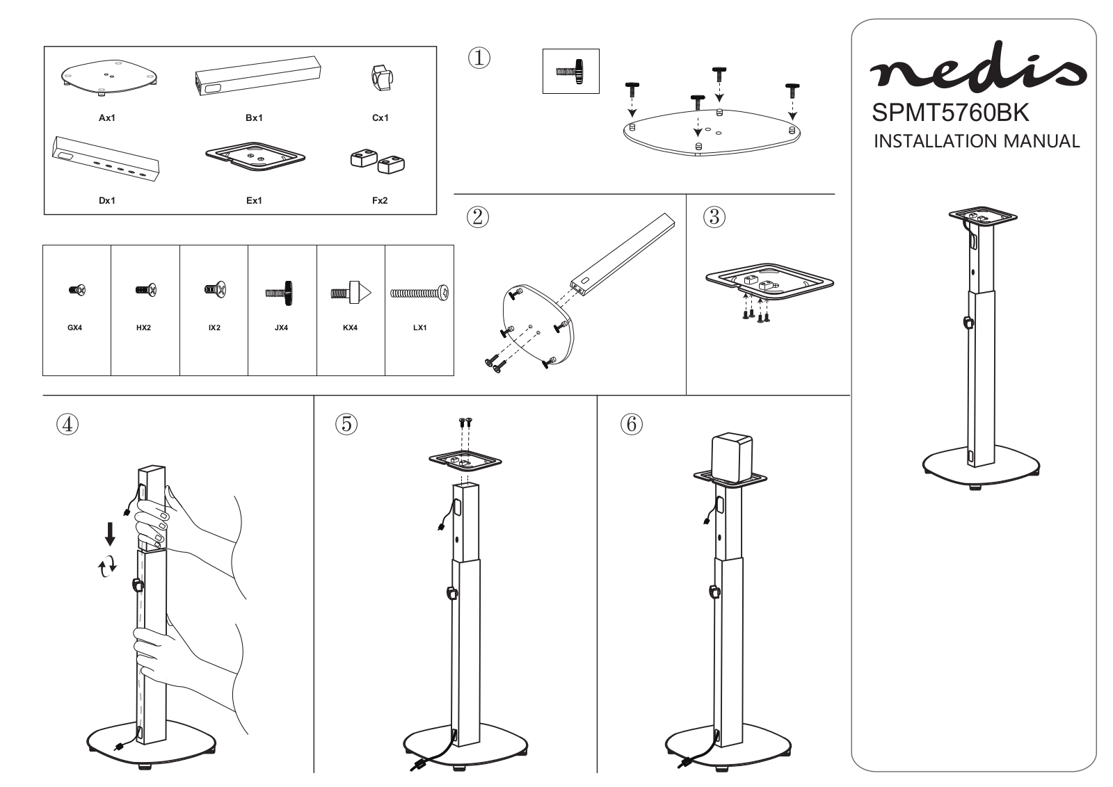 Nedis SPMT5760BK User guide - ManualMachine.com